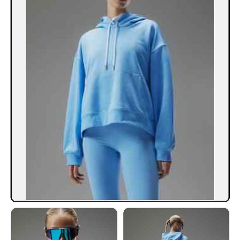 J.Lindeberg Light Blue Hoodie